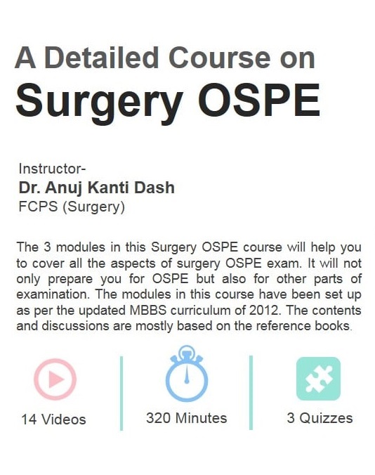 A detailed course on surgery OSPE